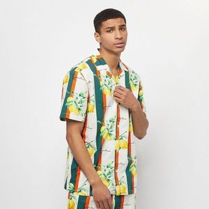 Karl Kani KK Chest Signature Resort Shirt white - S vyobraziť