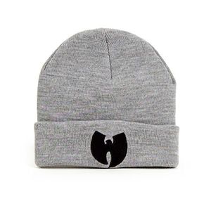 Wu-Wear Wu-Wear Logo Beanie heather grey - Uni vyobraziť