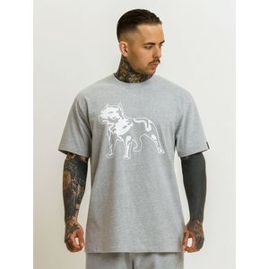 Amstaff Logo 2.0 T-Shirt - grau/weiß - S vyobraziť