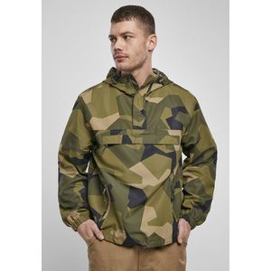 Brandit Summer Pull Over Jacket swedisch camo - L vyobraziť