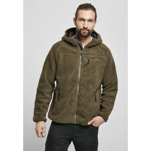 Brandit Teddyfleece Worker Jacket olive - S vyobraziť