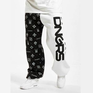 Tepláky Dangerous DNGRS Half Crown & King Sweatpants Black - M vyobraziť