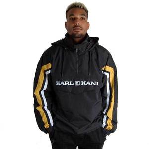 Jacket Karl Kani Retro Block Reversible Windbreaker Jacket black/gold - S vyobraziť