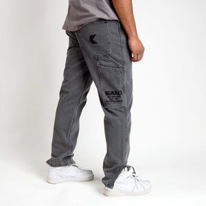 Nohavice Karl Kani Retro Slit Denim Pants Grey - XL vyobraziť