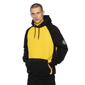 Mass Denim Sweatshirt Berg Hoody black/gold - M vyobraziť