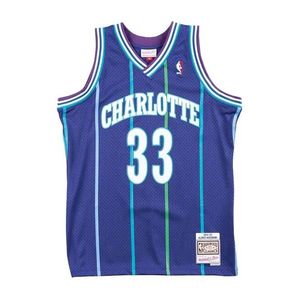 Mitchell & Ness Charlotte Hornets #33 Alonzo Mourning Swingman Jersey purple - L vyobraziť