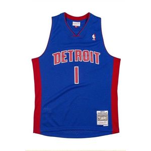 Mitchell & Ness Detroit Pistons #1 Chauncey Billups Swingman Jersey royal - L vyobraziť