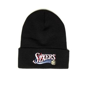 Mitchell & Ness Philadelphia 76ers Beanie HWC Team Logo Cuff Knit black - UNI vyobraziť