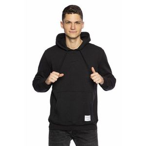 Mitchell & Ness sweatshirt Branded Essentials Hoodie black/black - L vyobraziť