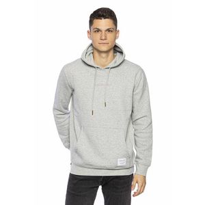 Mitchell & Ness sweatshirt Branded Essentials Hoodie grey/grey - L vyobraziť