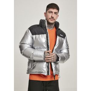 Mr. Tee NASA Two-Toned Puffer Jacket cool grey - S vyobraziť