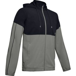 Under Armour Athlete Recovery Woven Warm Up Top-GRN - M vyobraziť