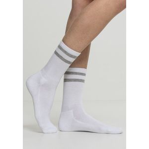 Urban Classics 2-Stripe Socks 2-Pack white/lightgrey - 47–50 vyobraziť