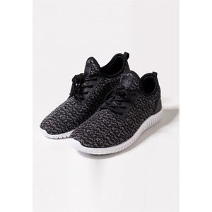 Urban Classics Knitted Light Runner Shoe black/grey/white - 40 vyobraziť