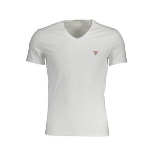 Guess pánske tričko Farba: Biela, Veľkosť: 2XL vyobraziť