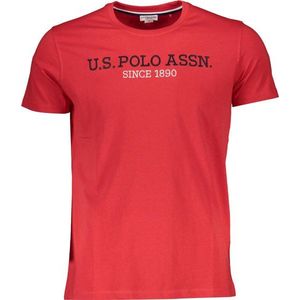 U.S. POLO pánske tričko Farba: červená, Veľkosť: XL vyobraziť