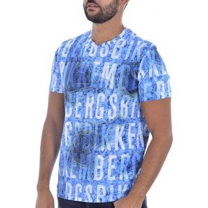 Bikkembergs pánske tričko Farba: BLUE MULTI, Veľkosť: M vyobraziť