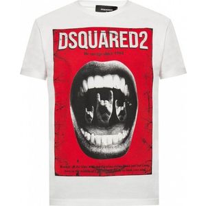 Dsquared2 pánske tričko Farba: Biela, Veľkosť: XL vyobraziť