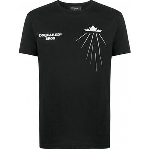 Dsquared2 pánske tričko Farba: čierna, Veľkosť: S vyobraziť