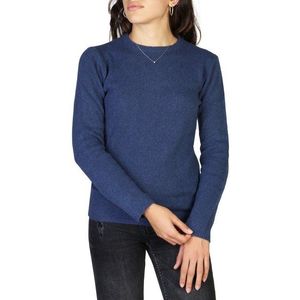 100% Cashmere dámsky sveter Farba: Modrá, Veľkosť: S vyobraziť