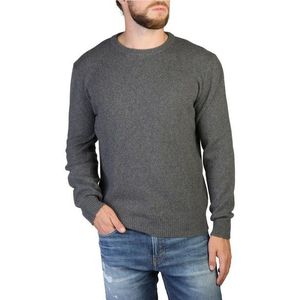 100% Cashmere pánsky sveter Farba: sivá, Veľkosť: S vyobraziť