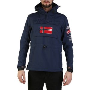 Geographical Norway pánska bunda Farba: Modrá, Veľkosť: S vyobraziť