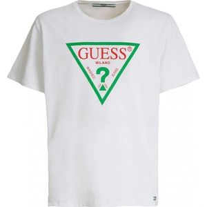 Guess pánske tričko Farba: Biela, Veľkosť: XS vyobraziť
