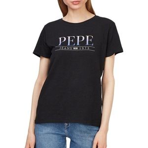 Pepe Jeans dámske tričko Farba: čierna, Veľkosť: XS vyobraziť