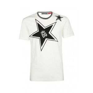 Dolce&Gabbana pánske tričko Farba: Biela, Veľkosť: XS vyobraziť