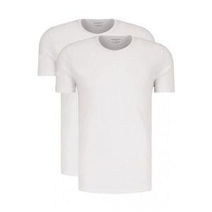 Armani pánske tričko Farba: 04710 BIANCO/BIANCO, Veľkosť: M vyobraziť