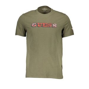 Guess pánske tričko Farba: Zelená, Veľkosť: 2XL vyobraziť