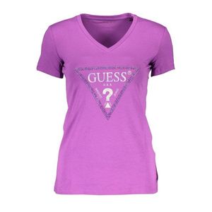 Guess dámske tričko Farba: Fialová, Veľkosť: XL vyobraziť