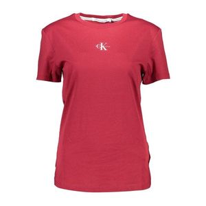 Calvin Klein dámske tričko Farba: červená, Veľkosť: S vyobraziť