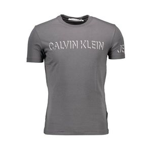 Calvin Klein pánske tričko Farba: sivá, Veľkosť: S vyobraziť