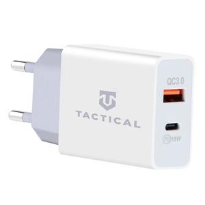Tactical Nabíjačka USB-A/USB-C QC 3.0 3.4A-Biela KP8476 vyobraziť
