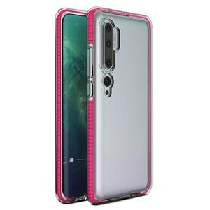 Puzdro Spring clear TPU pre Xiaomi Mi Note 10/Mi Note 10 Pro/Mi CC9 Pro - Ružová KP8604 vyobraziť