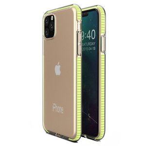 Puzdro Spring clear TPU pre Apple iPhone 11 Pro - Žltá KP8626 vyobraziť