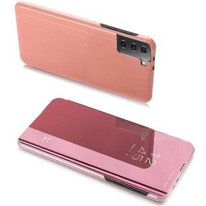 Puzdro Clear View pre Samsung Galaxy S21 Ultra 5G/Galaxy S30 Ultra - Ružová KP8972 vyobraziť