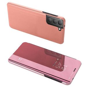 Puzdro Clear View pre Samsung Galaxy S21 FE - Ružová KP8990 vyobraziť