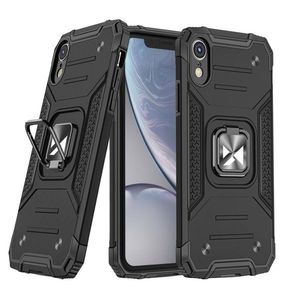 Puzdro Wozinsky Ring armor pre Apple iPhone XR - Čierna KP9014 vyobraziť