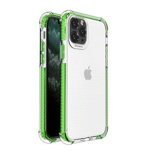 Silikónové puzdro Spring Armor pre Apple iPhone 11 Pro Max - Slabo Zelená KP9592 vyobraziť