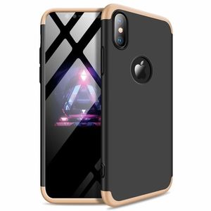 Ochranné puzdro GKK 360 - Predný a zadný kryt celého mobilu pre Apple iPhone XS Max - Zlatá KP9624 vyobraziť