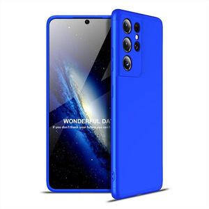 Ochranné puzdro GKK 360 - Predný a zadný kryt celého mobilu pre Samsung Galaxy S21 Ultra 5G - Modrá KP10466 vyobraziť
