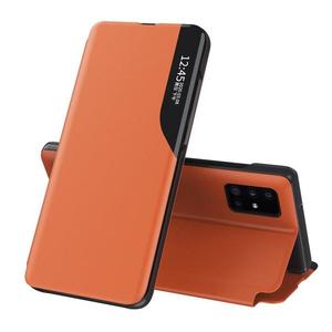 Elegantné knižkové puzdro View Case pre Samsung Galaxy A71 - Oranžová KP10629 vyobraziť