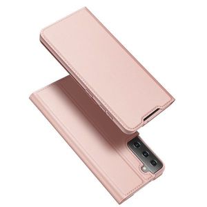 Knížkové puzdro DUX DUCIS Skin Pro pre Samsung Galaxy S21 Ultra 5G - Ružová KP10645 vyobraziť