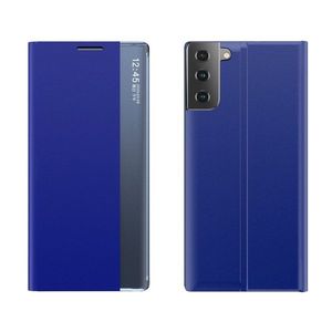 Knižkové puzdro Sleep Case pro Samsung Galaxy S21 5G - Modrá KP11002 vyobraziť