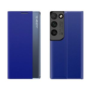 Knižkové puzdro Sleep Case pro Samsung Galaxy S21 Ultra 5G/Galaxy S30 Ultra - Modrá KP11014 vyobraziť