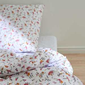 Sinsay - Bavlnená posteľná súprava, 160 cm × 200 cm - Biela vyobraziť