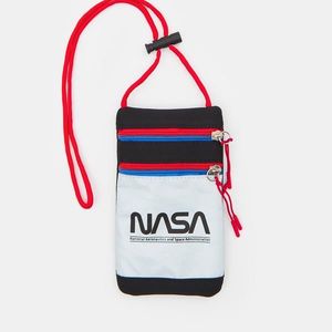 Sinsay - Taštička na krk NASA - Svetlošedá vyobraziť