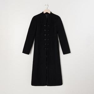 Sinsay - Vlnený kabát - Čierna vyobraziť